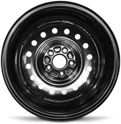 16 inch 5 Lug Black Steel Wheel M78057
