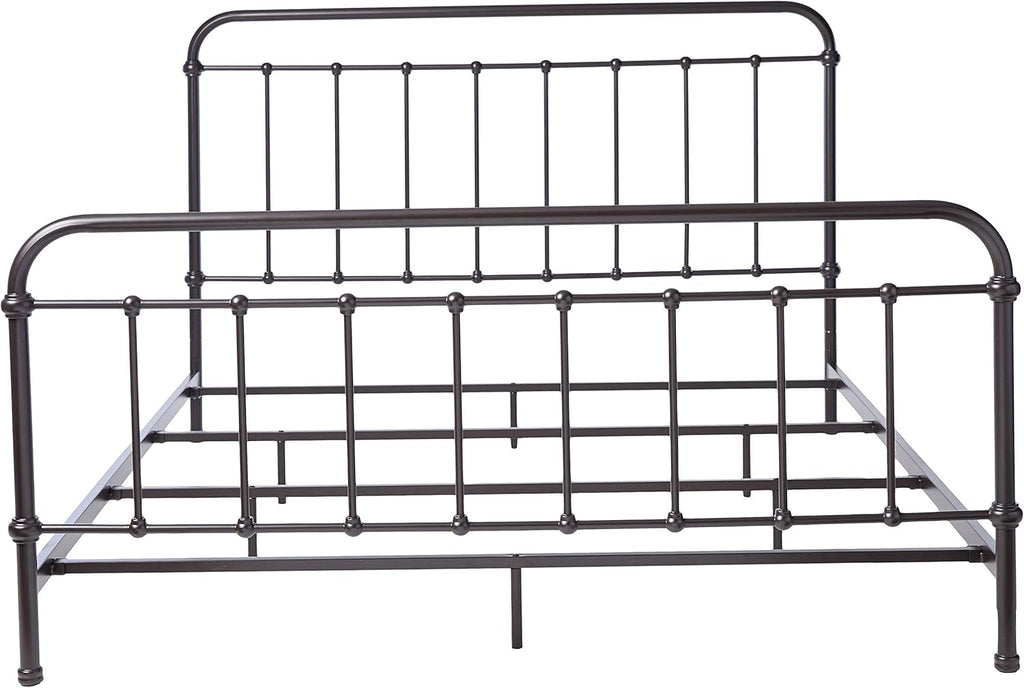 California King Metal Bed Dark Bronze R85898