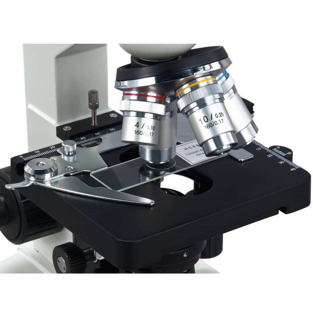 40x 2500X Binocular Biological Compound LED Microscope H270