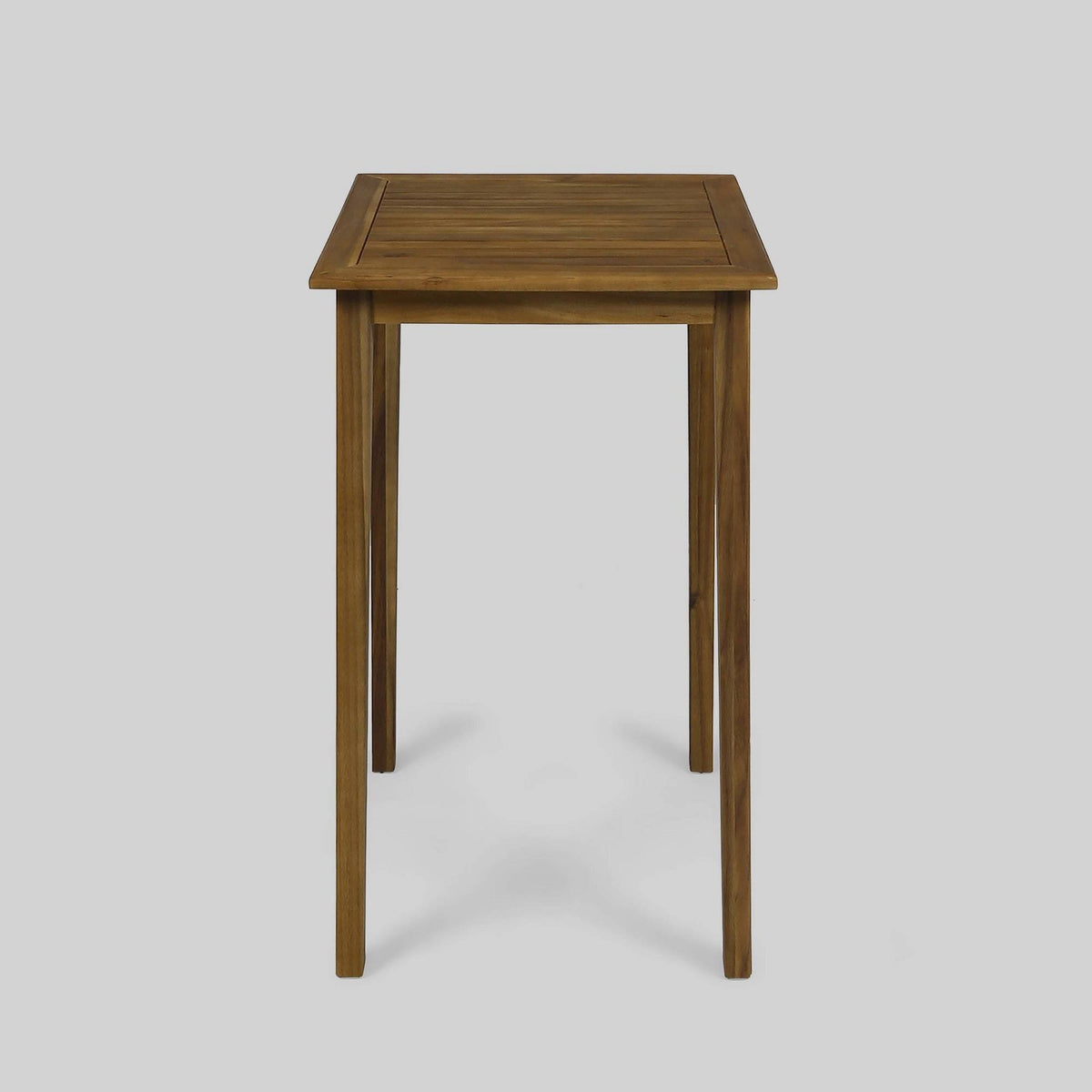 Acacia Wood Square Bar Table J612784