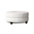 Classic Bleach White Cocktail Ottoman E47098