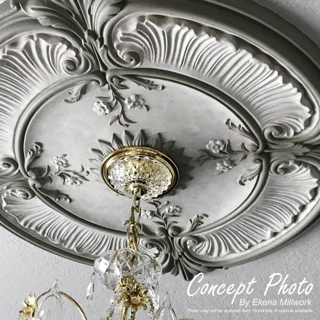 Emery Leaf Ceiling Medallion U474572