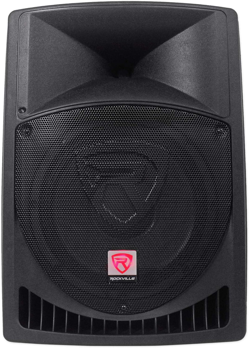 12 Active 800w DJ PA Speakers Bundle with Mixer, Stands, Mic, Cables L935359