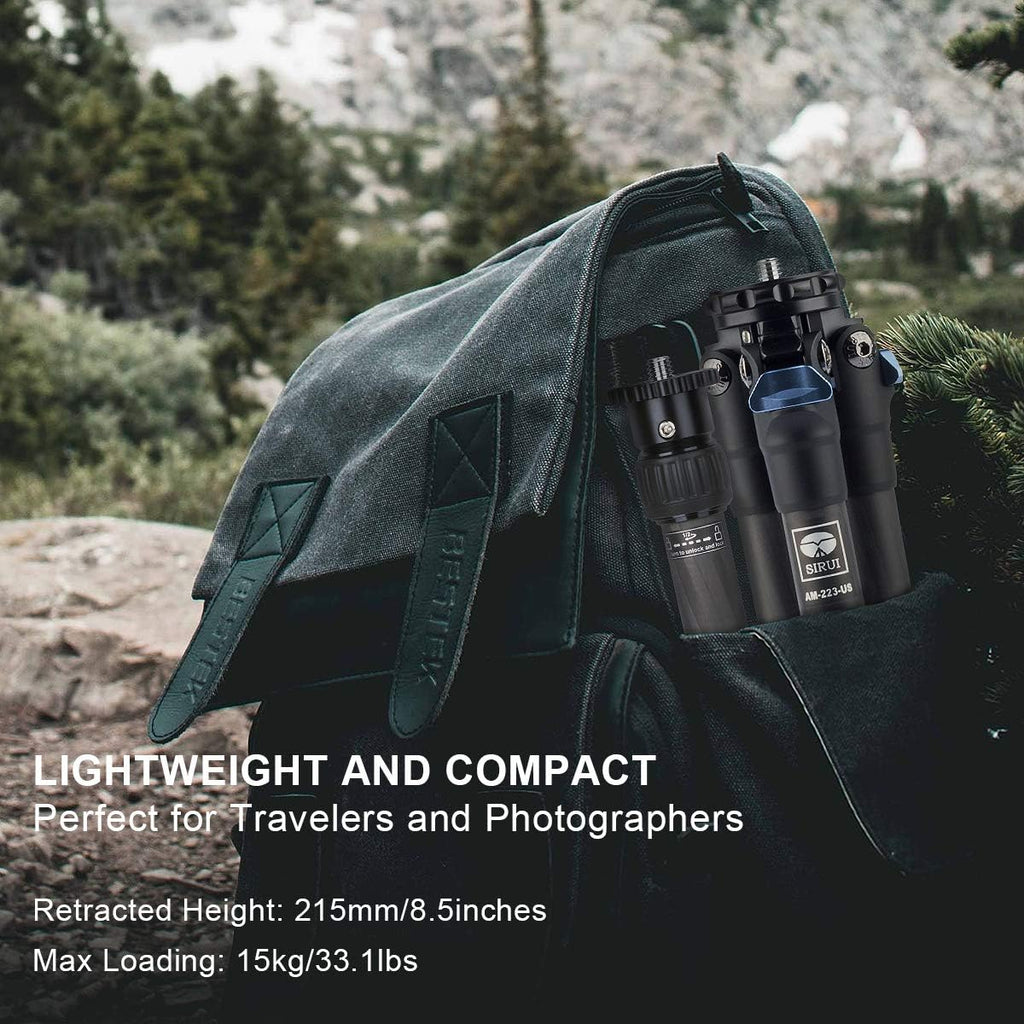 Carbon Fiber Mini Tripod with Center Column J168016