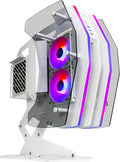 White ATX Mid Tower Gaming Case U13954