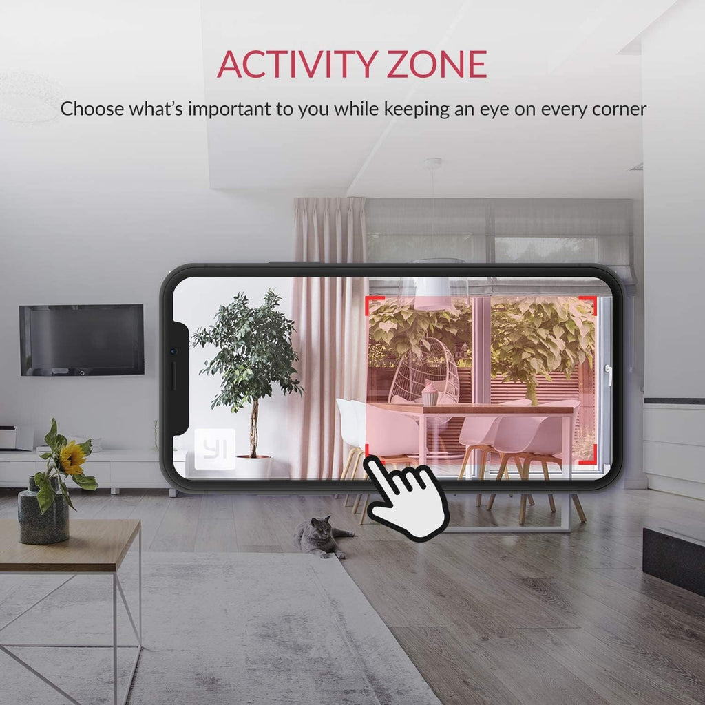 1080p WiFi Indoor Security Camera with Night Vision B30437