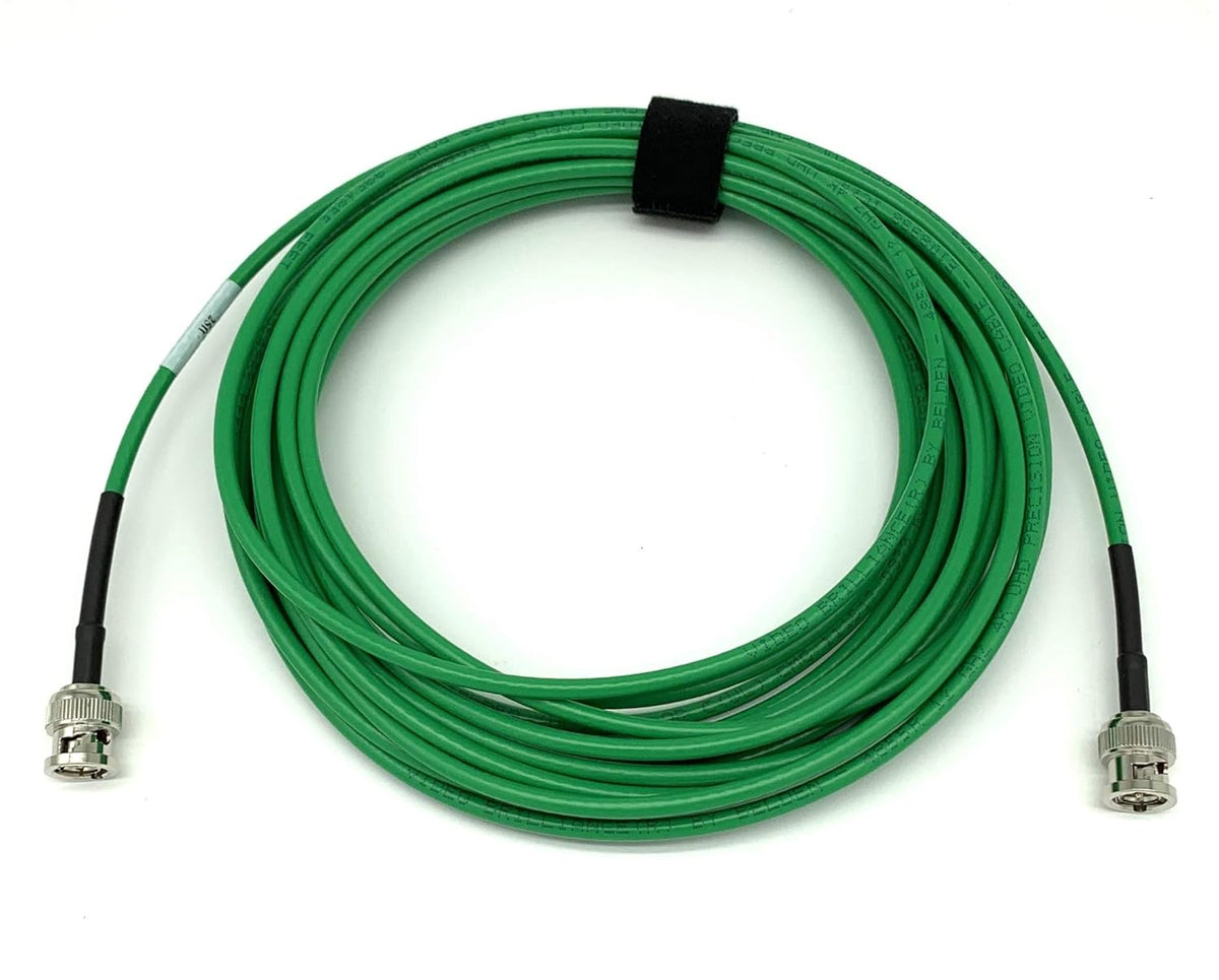 12G 4K HD SDI BNC - BNC Cable 50ft Black S643