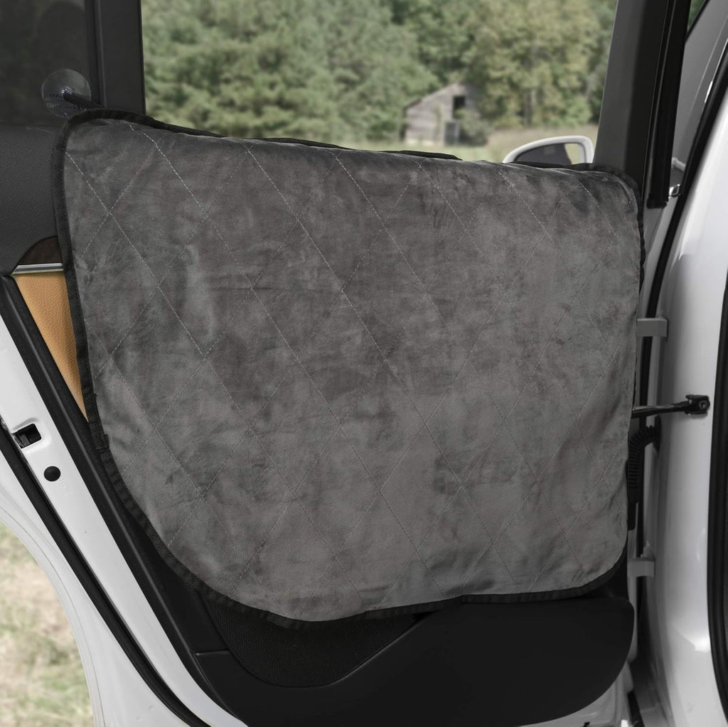 Washable Waterproof Car Door Protector Set of 2 Grey Z324