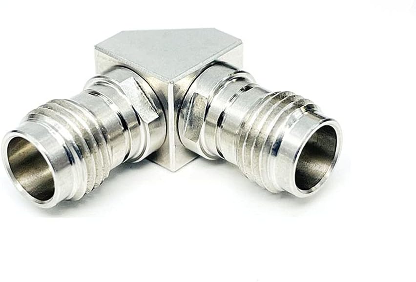 1.85 mm Female to 1.85 mm Female Right Angle Microwave Adapter X645