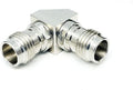 1.85 mm Female to 1.85 mm Female Right Angle Microwave Adapter X645