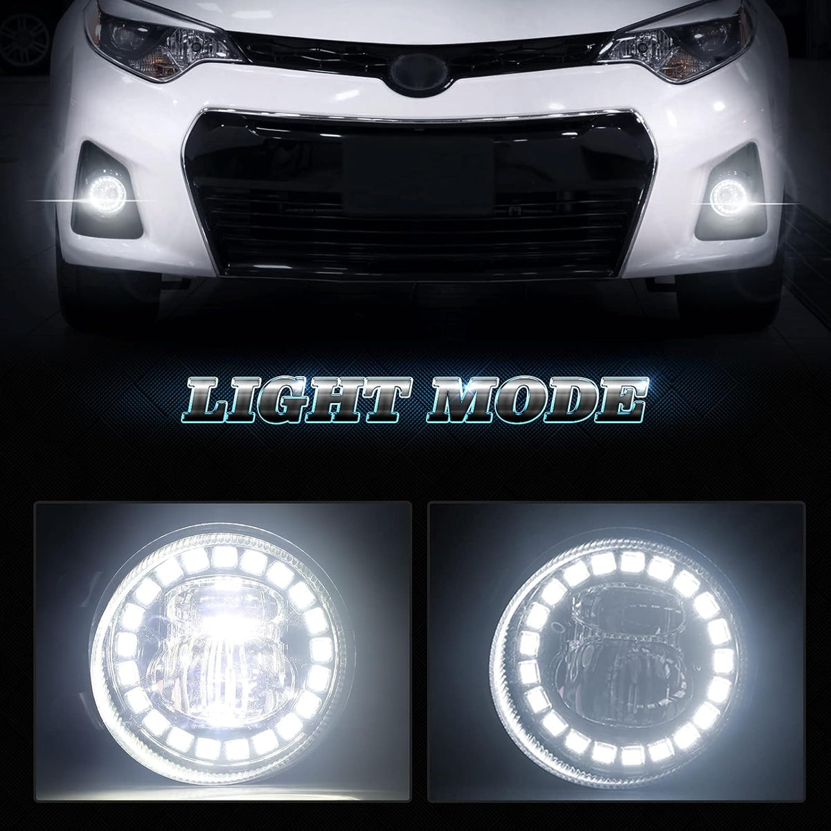 LED Fog Lights Pack of 2 P518