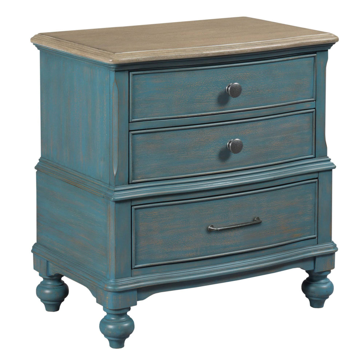 Blue Nightstand U64214