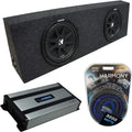 Dual 12 Sub Box Enclosure & Amp O44941