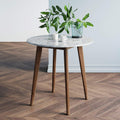 Round Marble Bistro Dining Table H18137