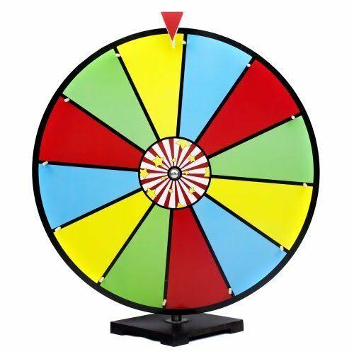 Dry Erase Tabletop Prize Wheel X5189