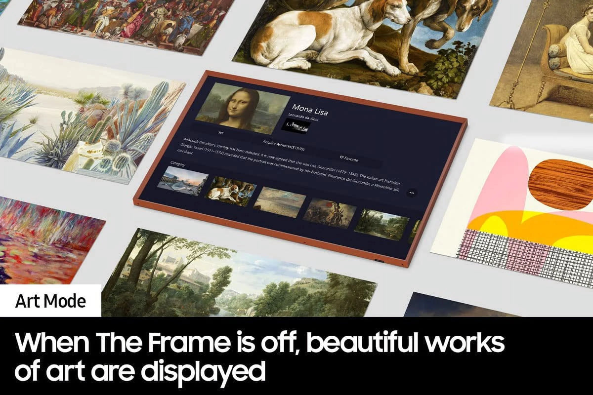 32 Inch QLED Smart TV with Customizable Bezel J580