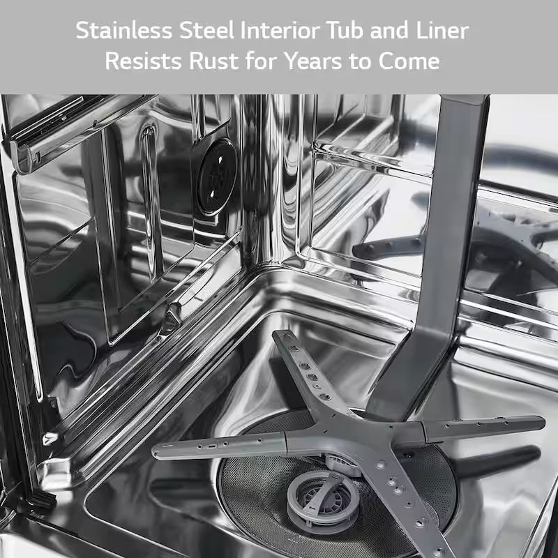 24 in. Top Control Standard Dishwasher with QuadWash in Stainless Steel G17453