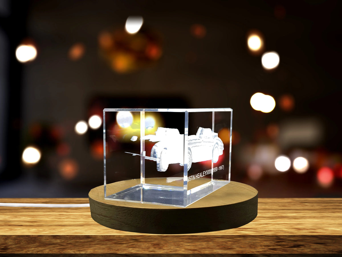 3D Engraved Crystal Tribute V804471