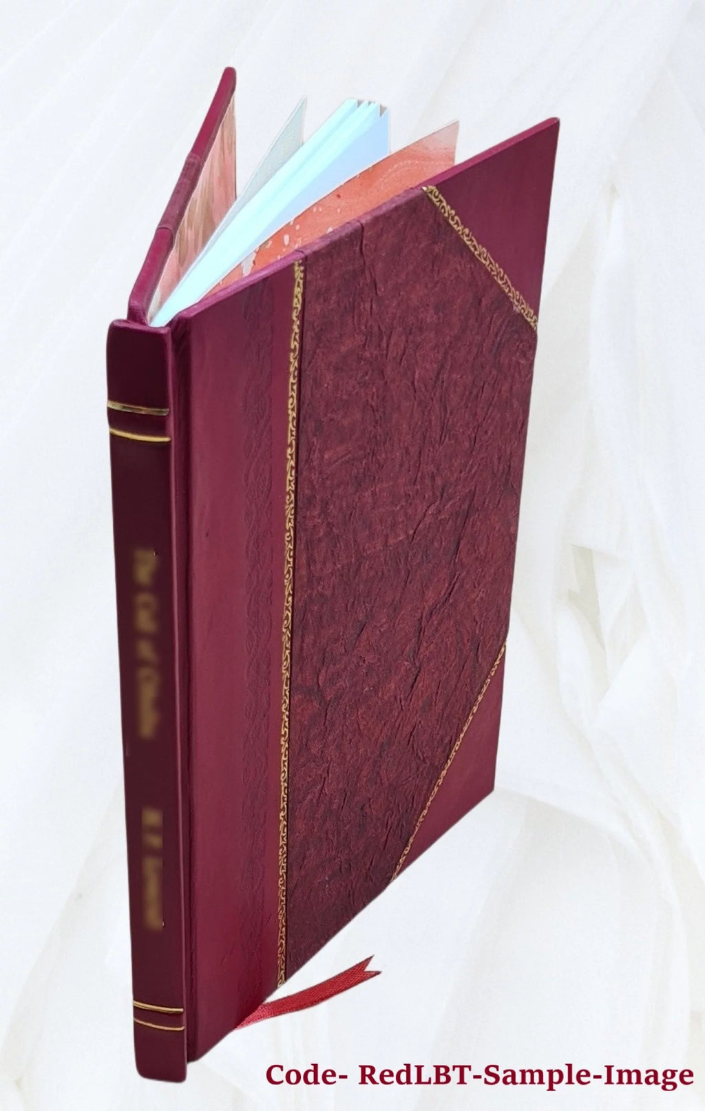 Cartouche Poem with Argot-French Dictionaries Leather Bound X21459