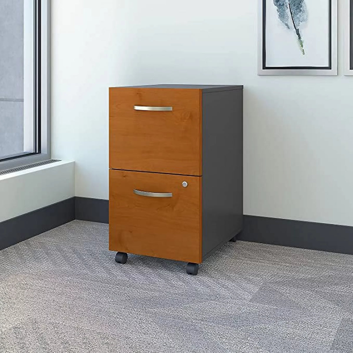2 Drawer Mobile File Cabinet I999594