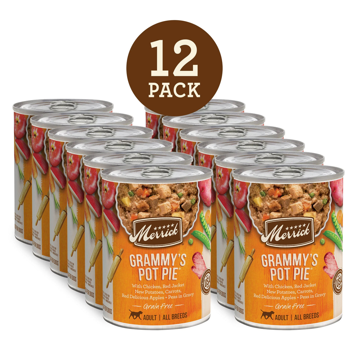 Grain Free Wet Dog Food 12.7 oz Cans K694