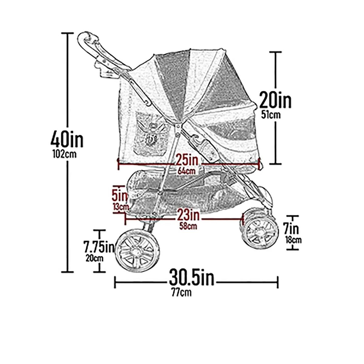 Stroller Pet Gear O942