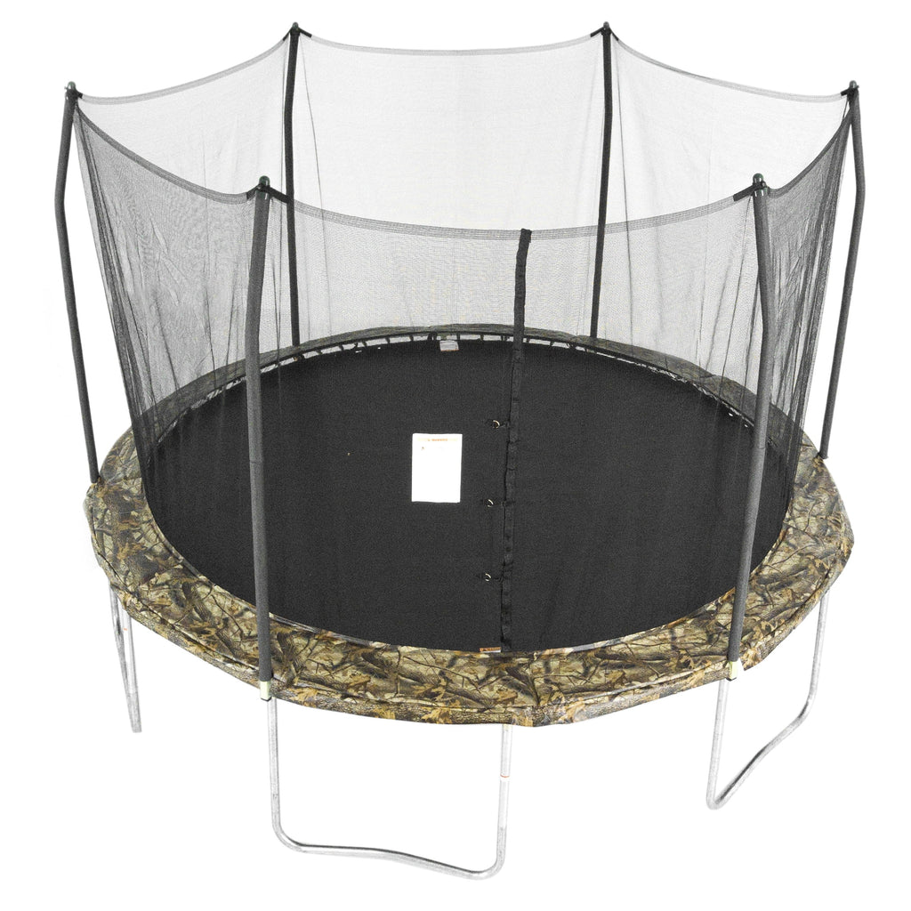 12' Blue Trampoline with Safety Enclosure L585