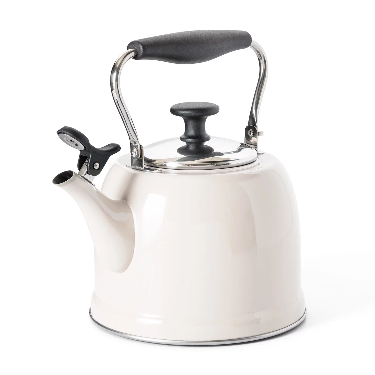 Linen 2.2-Quart Stainless Steel Tea Kettle with Lid B9785