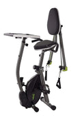 Upright Exercise Bike Workstation and Standing Desk T553982