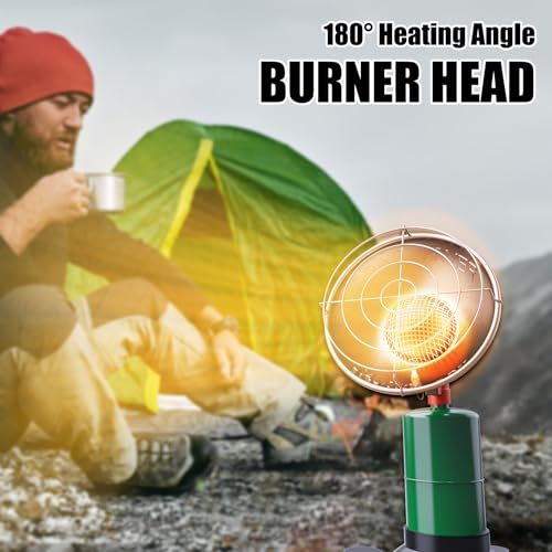 6200BTU Portable Propane Patio Heater with Electronic Ignition R644