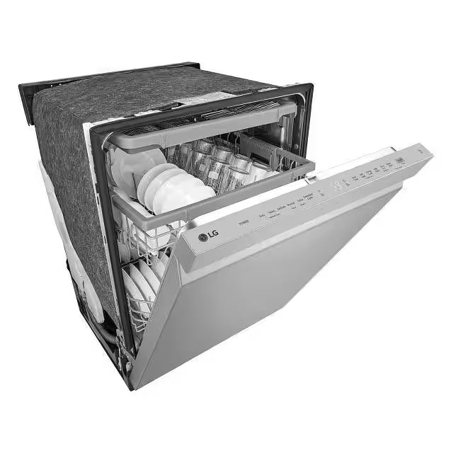 24 in. Top Control Standard Dishwasher with QuadWash in Stainless Steel G17453