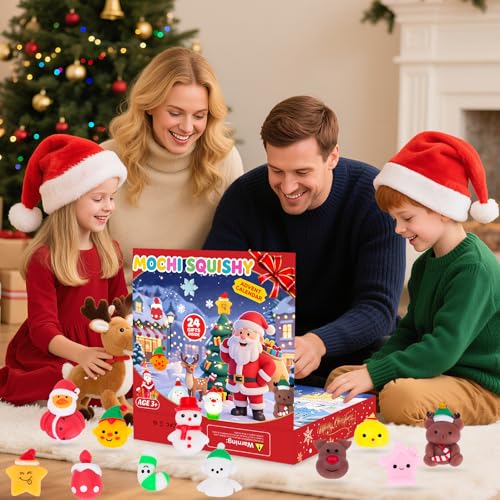 24 Stress Balls Christmas Advent Calendar Z37997