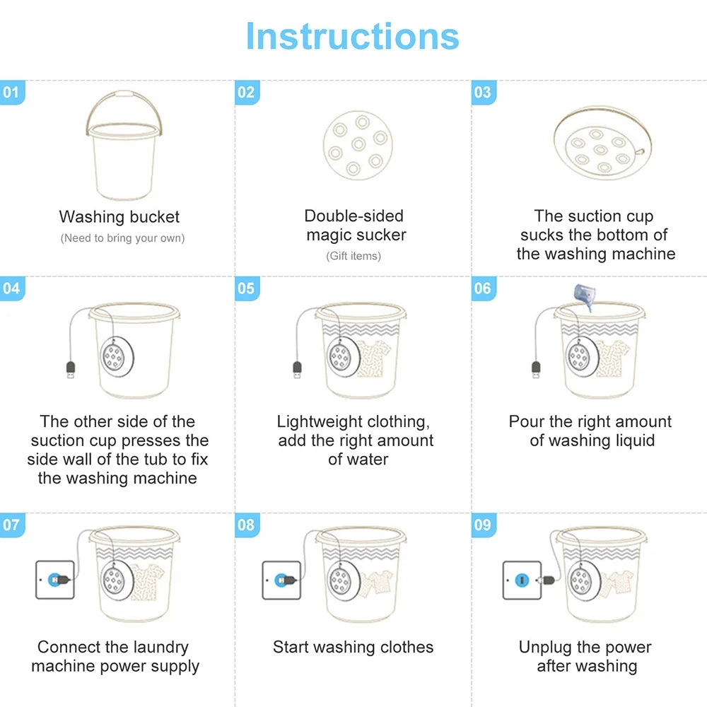 Portable Washing Machine 1kg R7515