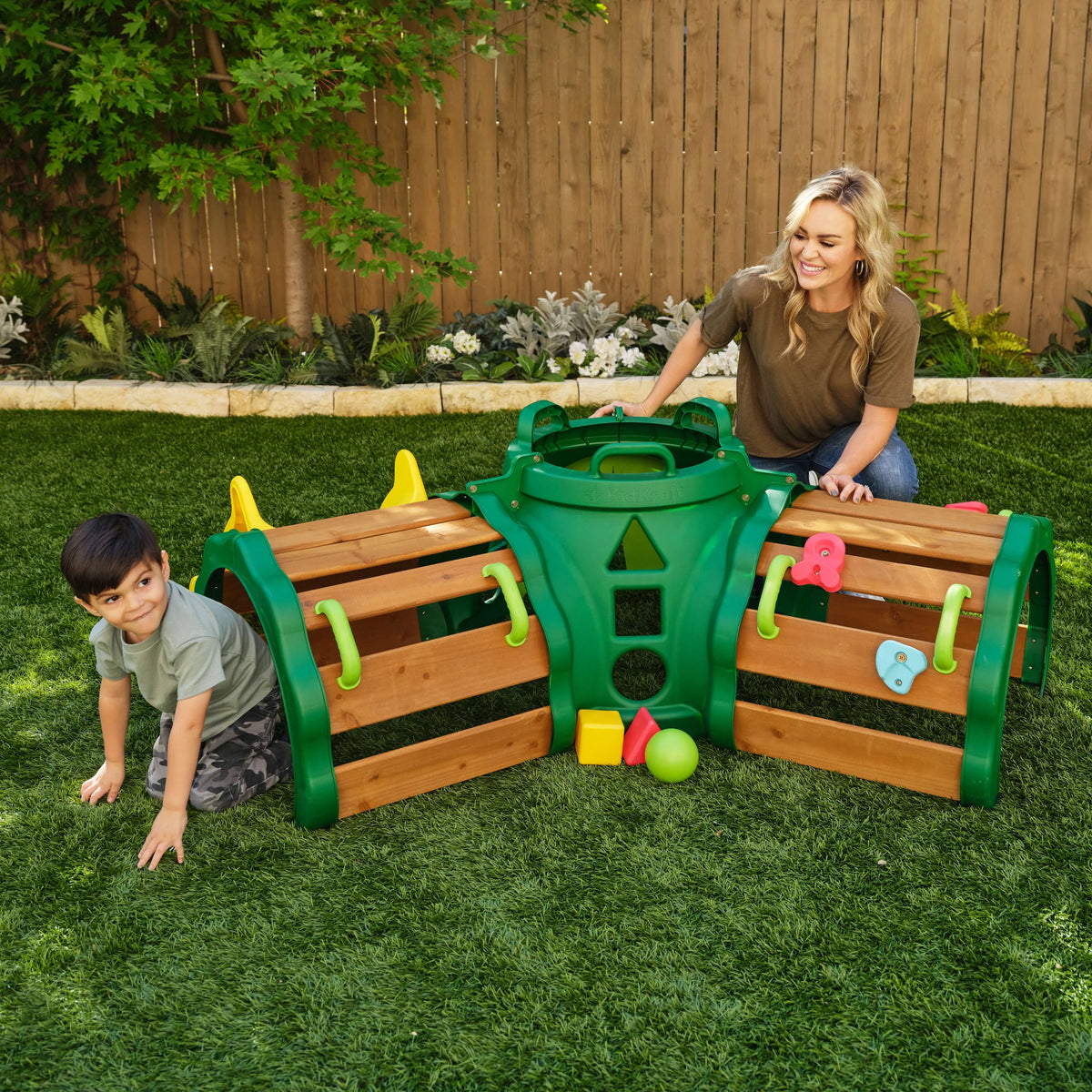Toddler Climber with Slide and Flap J161