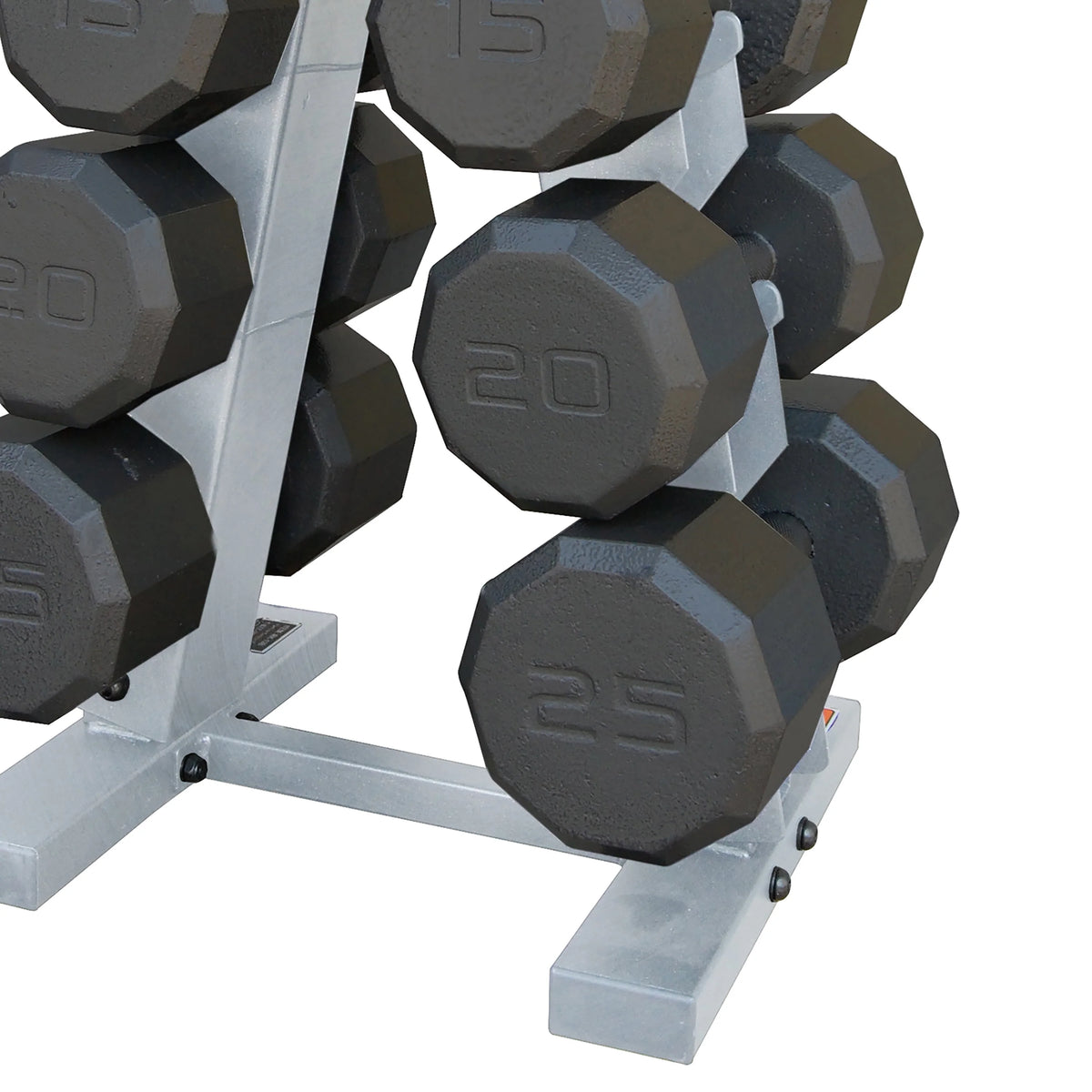150 Lbs. Dumbbells Set with Rack R960077