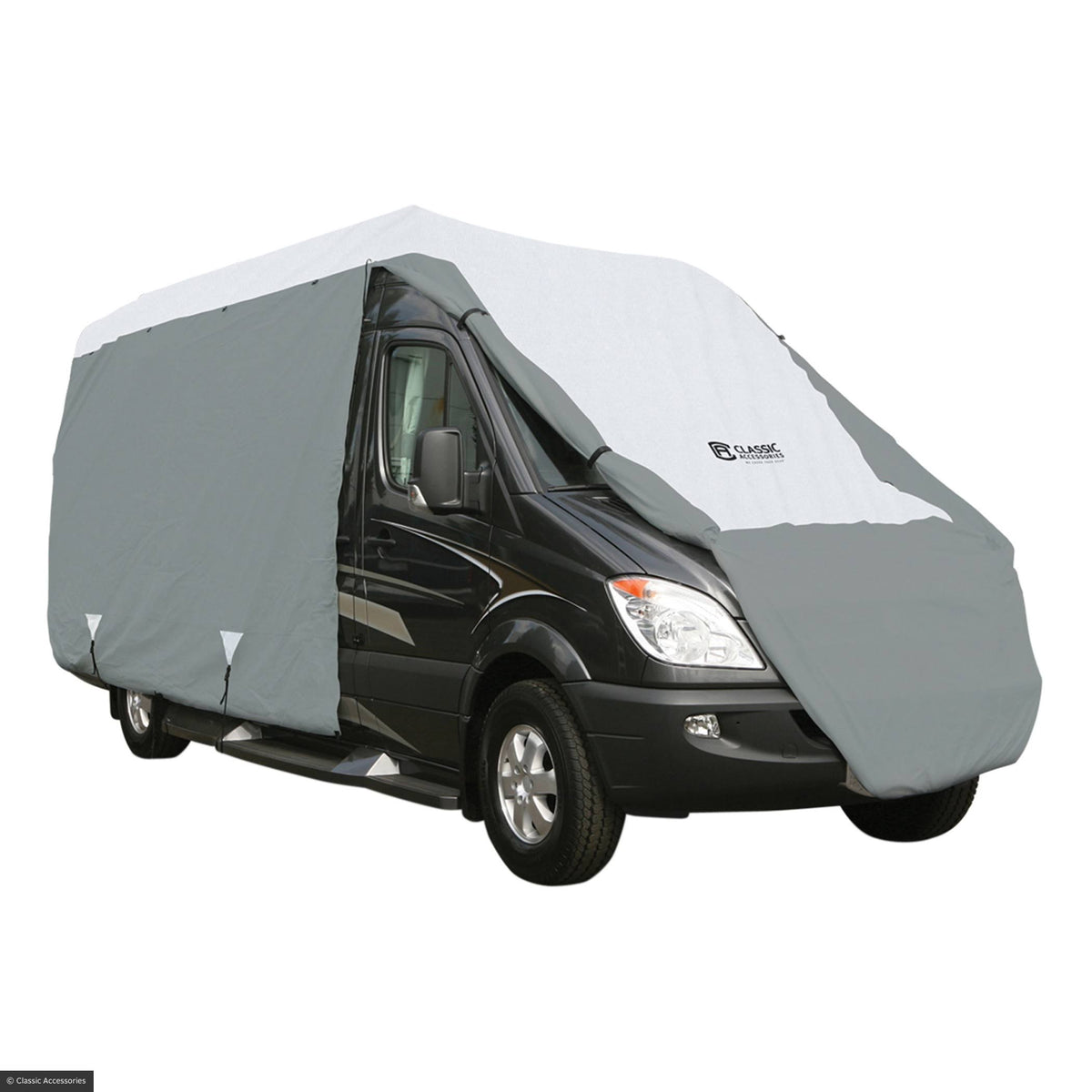 20' Grey White RV Cover A1863