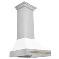 30 in. 400 CFM Ducted Wall Mount Range Hood in Stainless Steel C7379