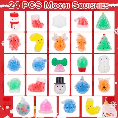 24 Stress Balls Christmas Advent Calendar Z37997