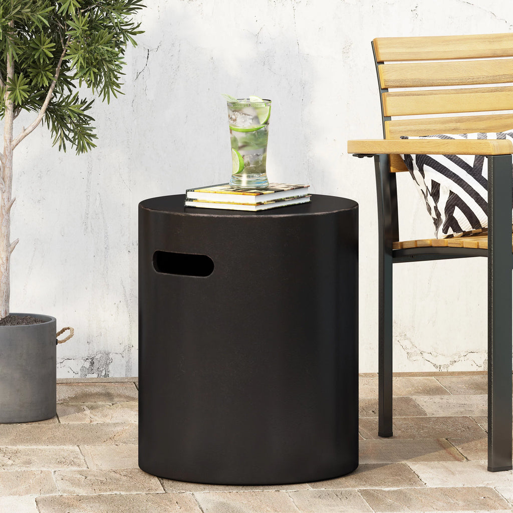 Lightweight Concrete Outdoor Side Table S812801