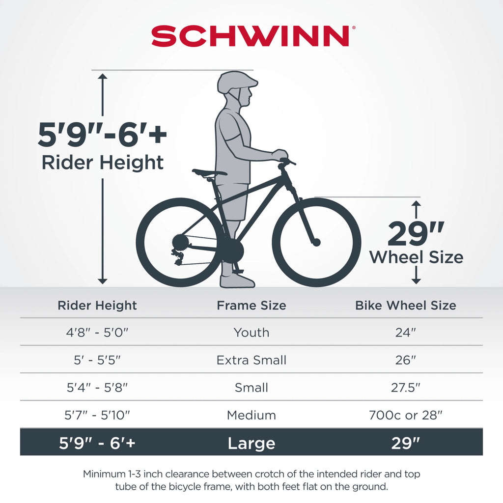 Black 8 Speed 29-inch Wheels Mountain Bike G95796