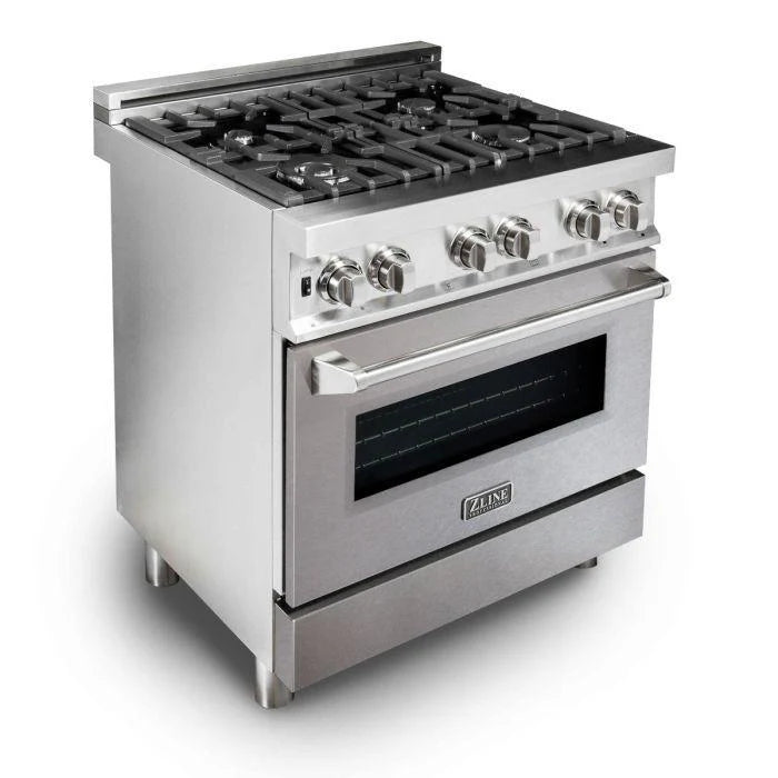 30 in. Stainless Steel Gas Burner Electric Oven Range C78798