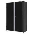 24-Gauge Steel Freestanding Garage Cabinet in Black G923904