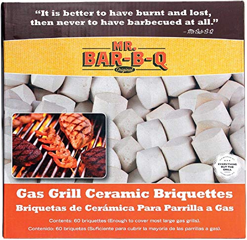 60 Count Self Cleaning Ceramic Grill Briquettes A68646