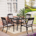 5-Piece Cast Aluminum Patio Dining Set T670