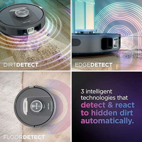 Bagless Self-Empty Robot Vacuum with HEPA Base J462864