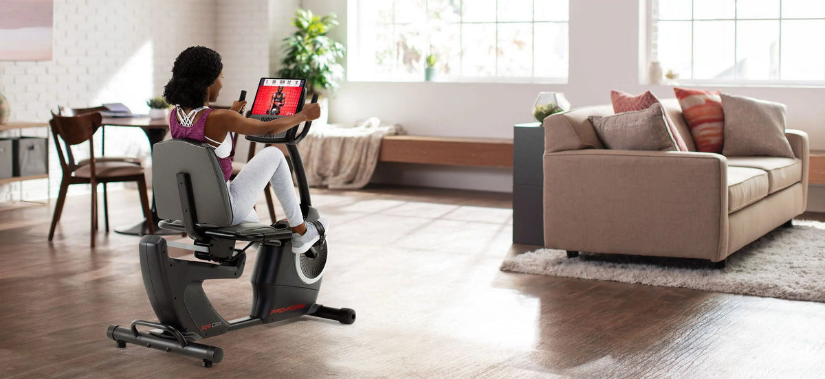 Recumbent Exercise Bike with Display G76277