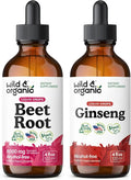 Beet Root Tincture 4 fl oz & Ginseng Tincture 4 fl oz W331508