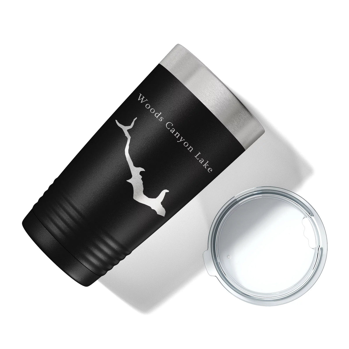 20 oz Black Insulated Tumbler Travel Mug A6289
