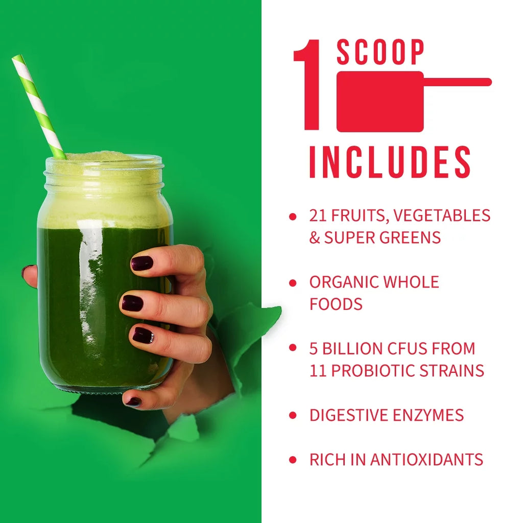 Super Greens Powder N' Super Reds Powder U51003