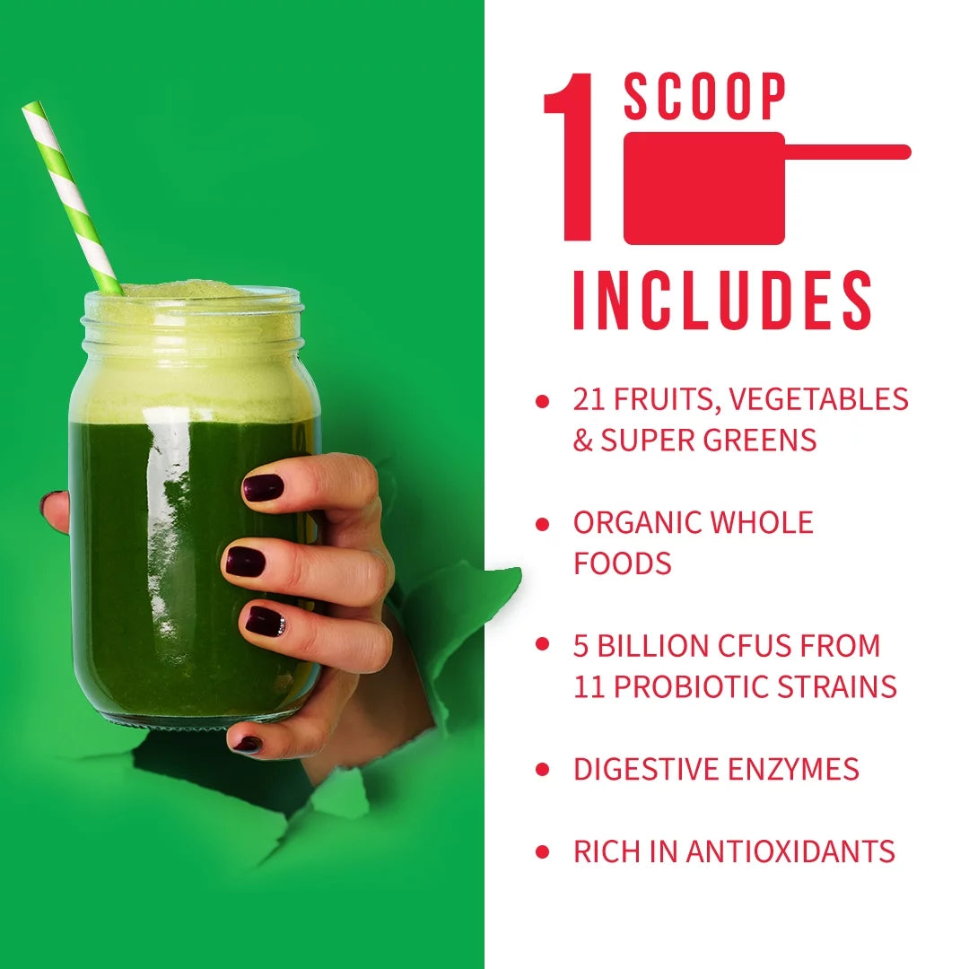 Super Greens Powder N' Super Reds Powder U51003